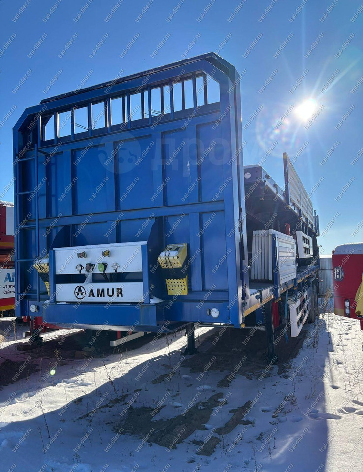 Amur LYR9500JSDR - Бортовой полуприцеп/ Платформа: фото 2 Amur LYR9500JSDR - Бортовой полуприцеп/ Платформа: фото 2