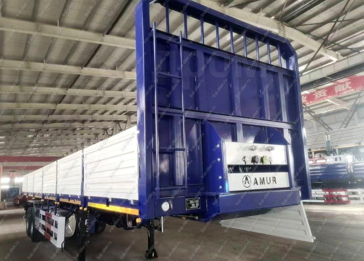 Amur LYR9500JSDR - Бортовой полуприцеп/ Платформа: фото 1 Amur LYR9500JSDR - Бортовой полуприцеп/ Платформа: фото 1