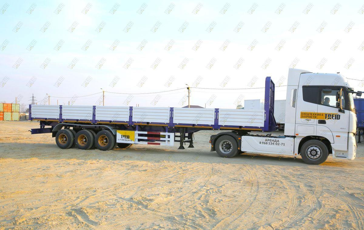 Amur LYR9600JS - Бортовой полуприцеп/ Платформа: фото 2 Amur LYR9600JS - Бортовой полуприцеп/ Платформа: фото 2