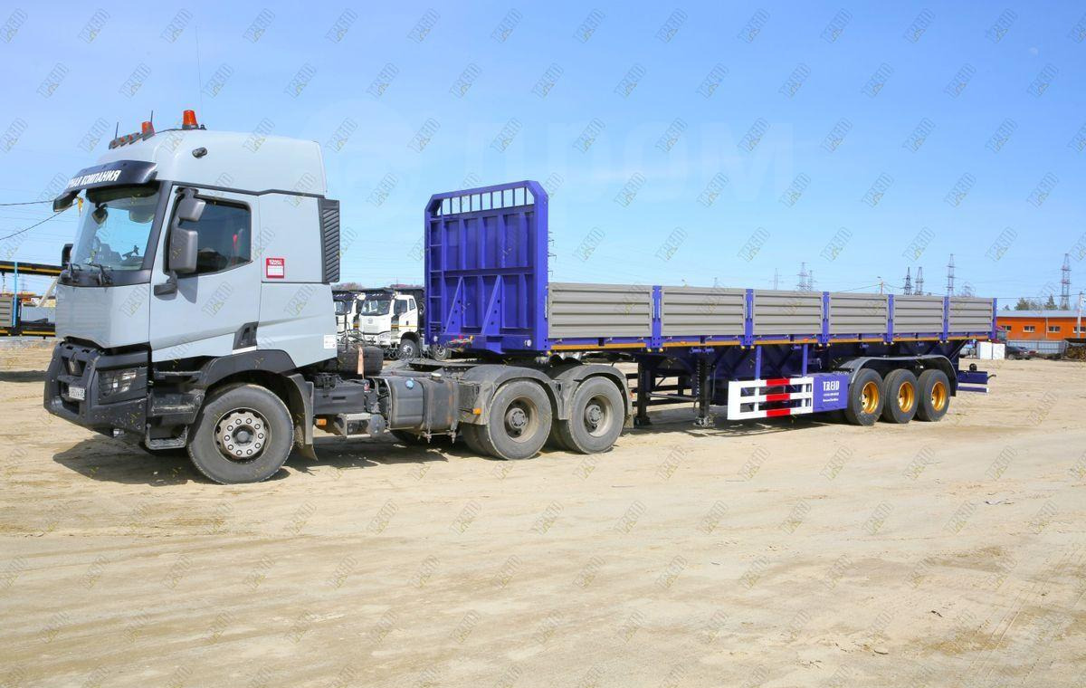 Amur LYR9600JS - Бортовой полуприцеп/ Платформа: фото 2 Amur LYR9600JS - Бортовой полуприцеп/ Платформа: фото 2