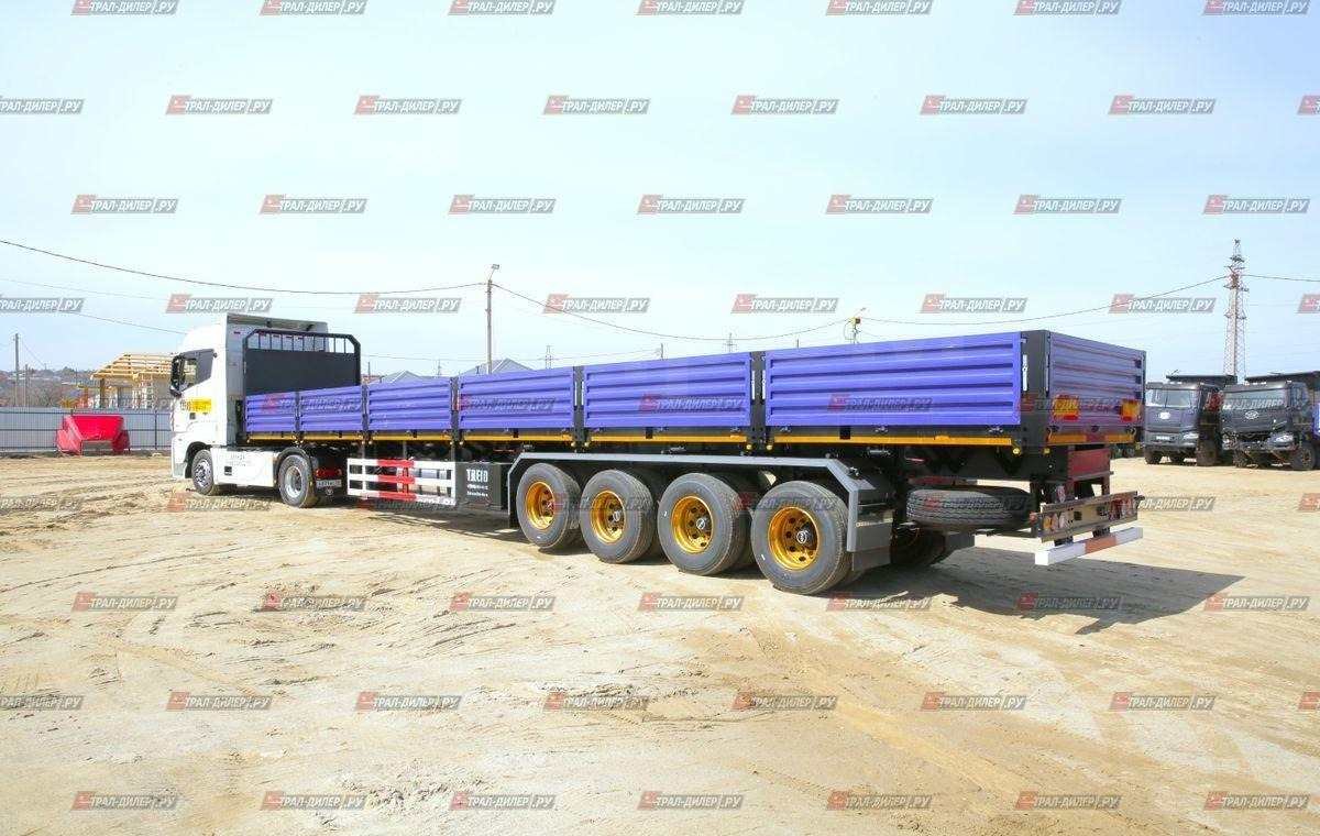 Amur LYR9601JS - Бортовой полуприцеп/ Платформа: фото 1 Amur LYR9601JS - Бортовой полуприцеп/ Платформа: фото 1
