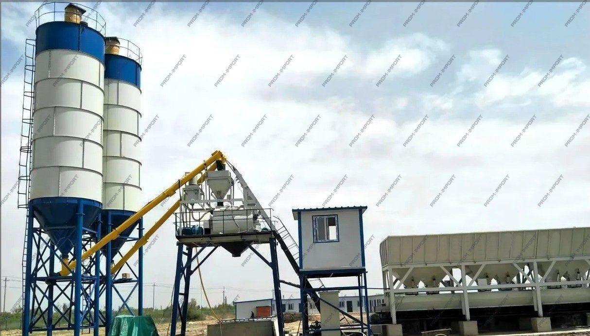 Бетонный завод нzs-75 - Бетонный завод: фото 1 Бетонный завод нzs-75 - Бетонный завод: фото 1