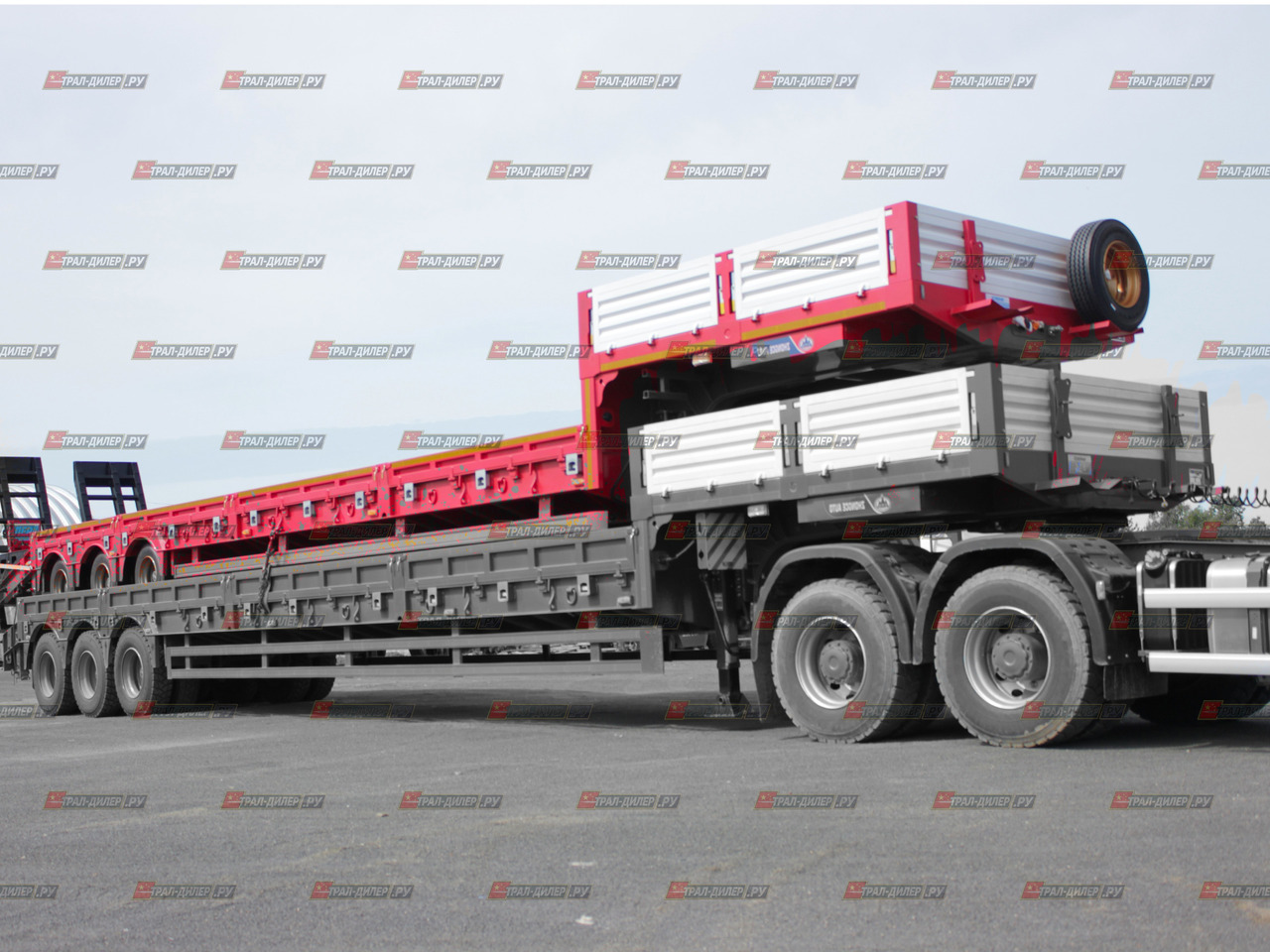 LUXUDA LZC9301TDP - Полуприцеп трал: фото 3 LUXUDA LZC9301TDP - Полуприцеп трал: фото 3