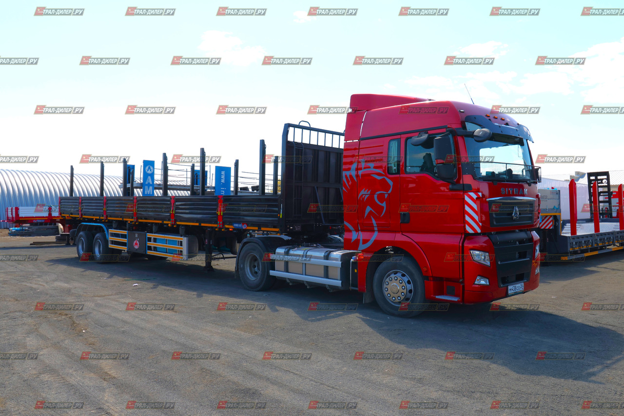 Новый Бортовой полуприцеп/ Платформа LUXUDA LZC9412: фото 32