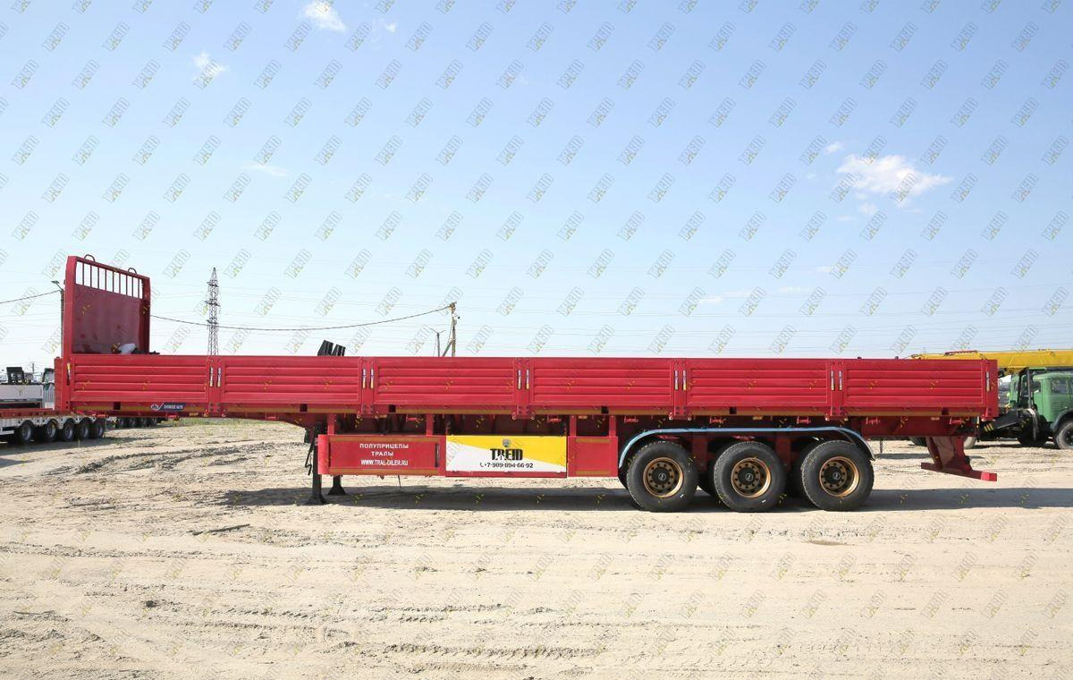 Luxuda LZC9408BG - Бортовой полуприцеп/ Платформа: фото 2 Luxuda LZC9408BG - Бортовой полуприцеп/ Платформа: фото 2