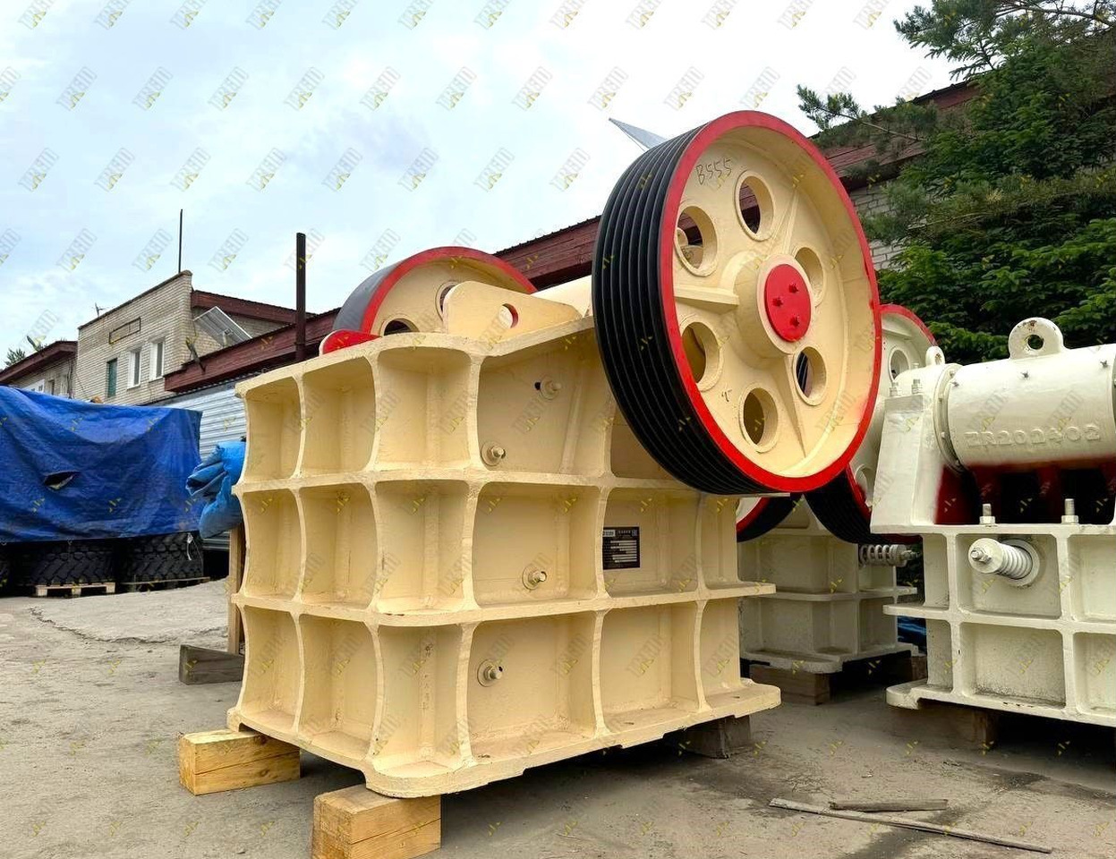 Щековая дробилка PE 500x750 - Щековая дробилка: фото 1 Щековая дробилка PE 500x750 - Щековая дробилка: фото 1