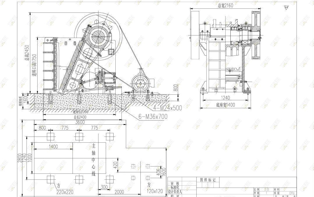 Новый Щековая дробилка Щековая дробилка PE 600x900: фото 10