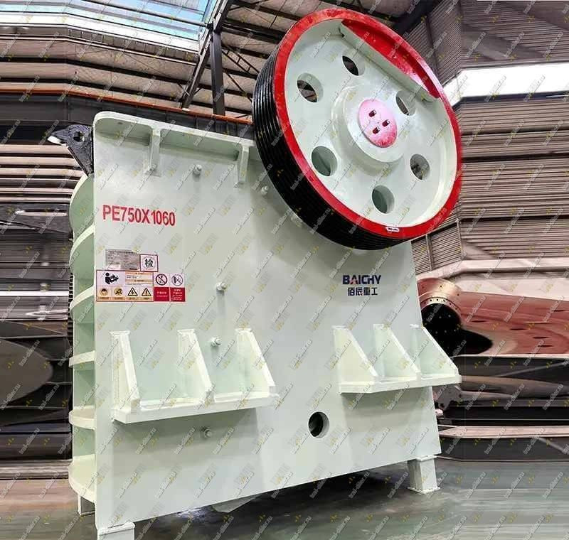 Щековая дробилка PE 750x1060 Baichy - Щековая дробилка: фото 1 Щековая дробилка PE 750x1060 Baichy - Щековая дробилка: фото 1