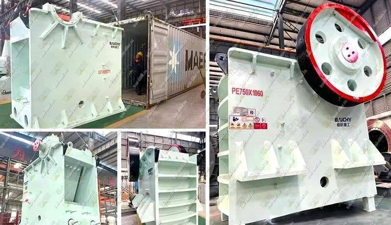 Щековая дробилка PE 750x1060 Baichy - Щековая дробилка: фото 2 Щековая дробилка PE 750x1060 Baichy - Щековая дробилка: фото 2