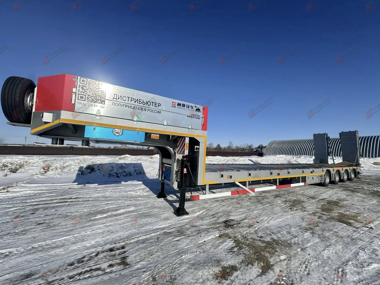 Новый Полуприцеп трал TONGYADA CTY9804TDPS: фото 7 Новый Полуприцеп трал TONGYADA CTY9804TDPS: фото 7