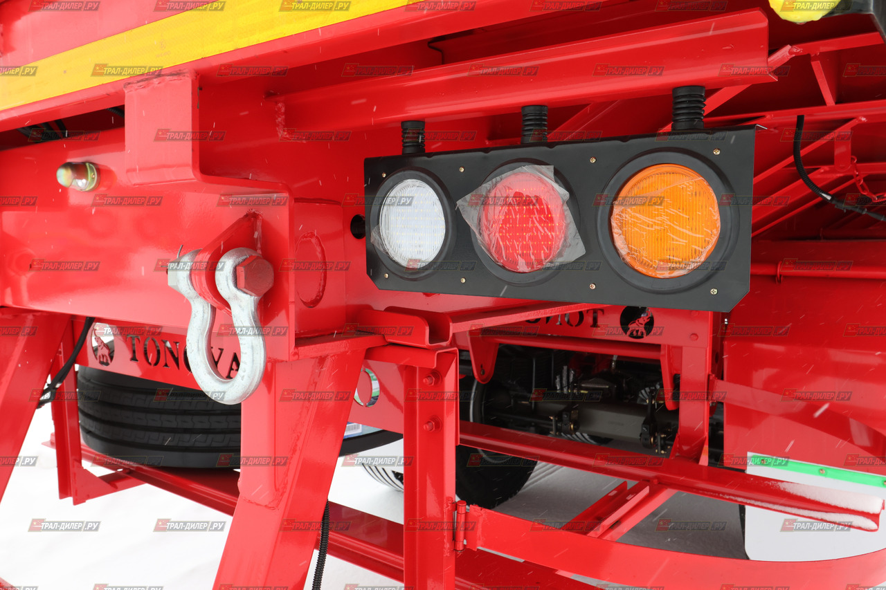 Новый Бортовой полуприцеп/ Платформа Tongyada CTY9603LBS: фото 13 Новый Бортовой полуприцеп/ Платформа Tongyada CTY9603LBS: фото 13