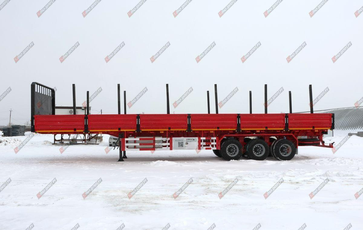Новый Бортовой полуприцеп/ Платформа Tongyada CTY9603LBS: фото 45 Новый Бортовой полуприцеп/ Платформа Tongyada CTY9603LBS: фото 45