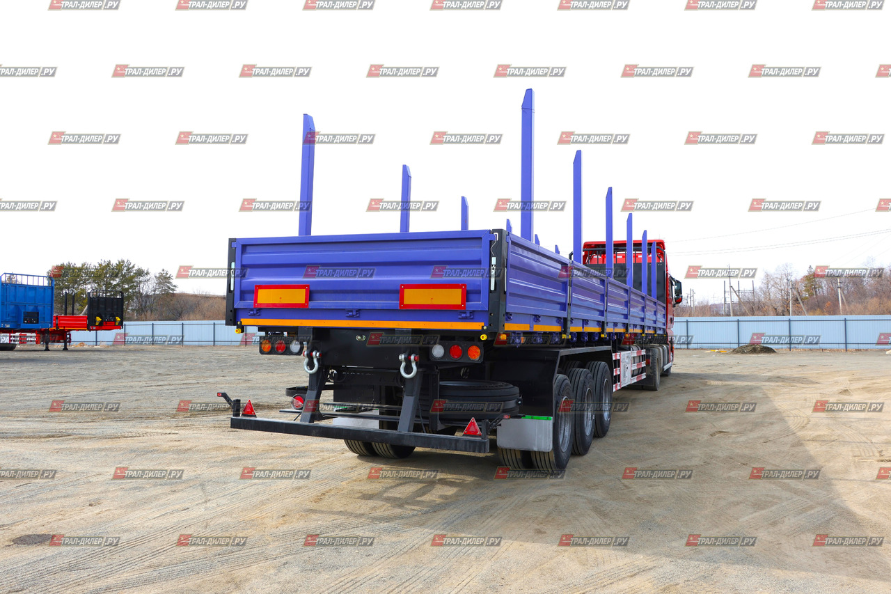 Новый Бортовой полуприцеп/ Платформа Tongyada CTY9603LBS: фото 14 Новый Бортовой полуприцеп/ Платформа Tongyada CTY9603LBS: фото 14