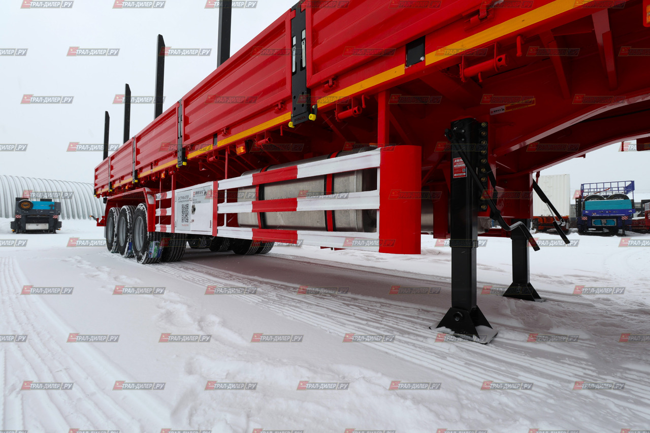 Новый Бортовой полуприцеп/ Платформа Tongyada CTY9603LBS: фото 27 Новый Бортовой полуприцеп/ Платформа Tongyada CTY9603LBS: фото 27