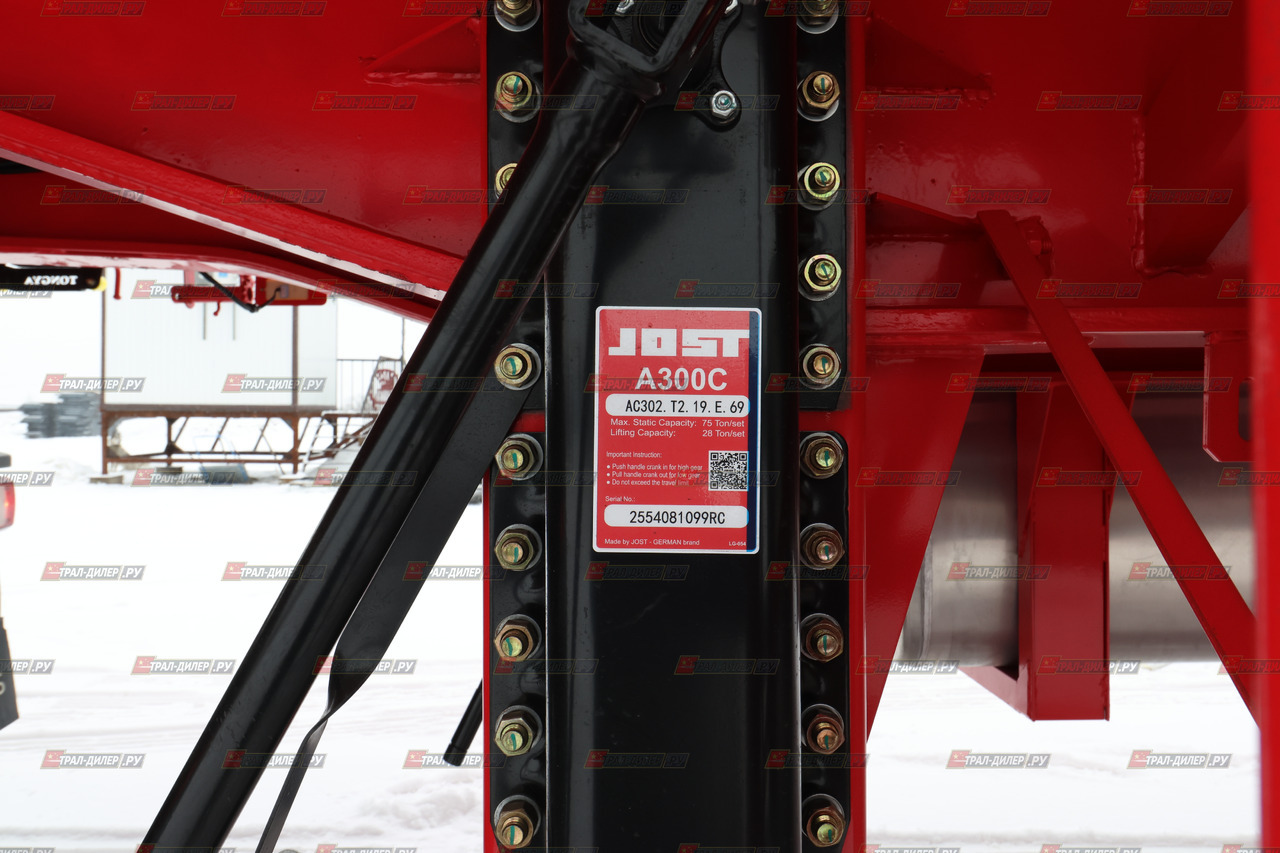 Новый Бортовой полуприцеп/ Платформа Tongyada CTY9603LBS: фото 18 Новый Бортовой полуприцеп/ Платформа Tongyada CTY9603LBS: фото 18