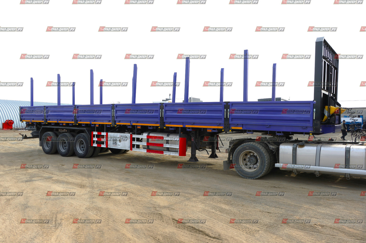 Новый Бортовой полуприцеп/ Платформа Tongyada CTY9603LBS: фото 16 Новый Бортовой полуприцеп/ Платформа Tongyada CTY9603LBS: фото 16