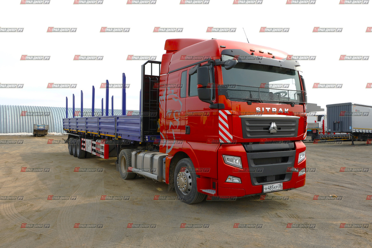 Новый Бортовой полуприцеп/ Платформа Tongyada CTY9603LBS: фото 17 Новый Бортовой полуприцеп/ Платформа Tongyada CTY9603LBS: фото 17