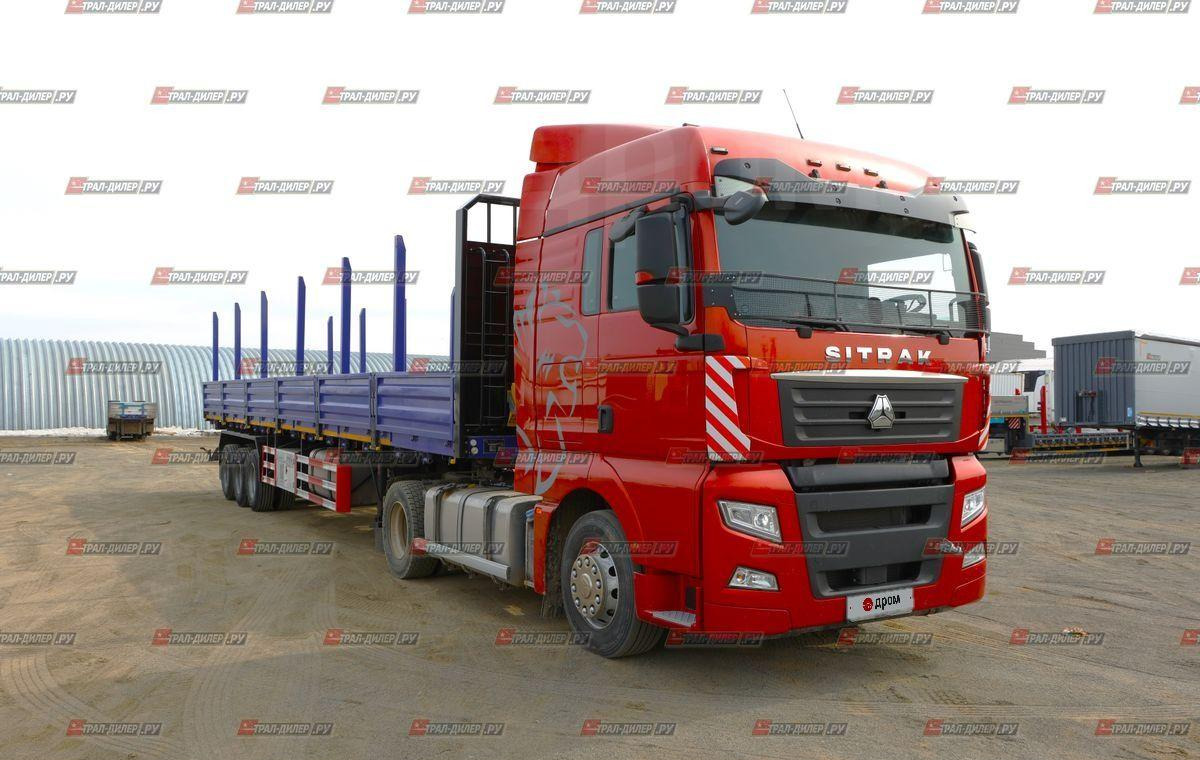 Новый Бортовой полуприцеп/ Платформа Tongyada CTY9603LBS: фото 23 Новый Бортовой полуприцеп/ Платформа Tongyada CTY9603LBS: фото 23