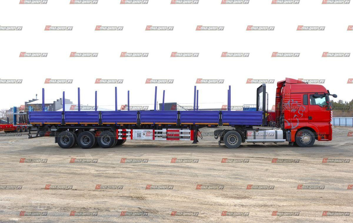 Новый Бортовой полуприцеп/ Платформа Tongyada CTY9603LBS: фото 22 Новый Бортовой полуприцеп/ Платформа Tongyada CTY9603LBS: фото 22