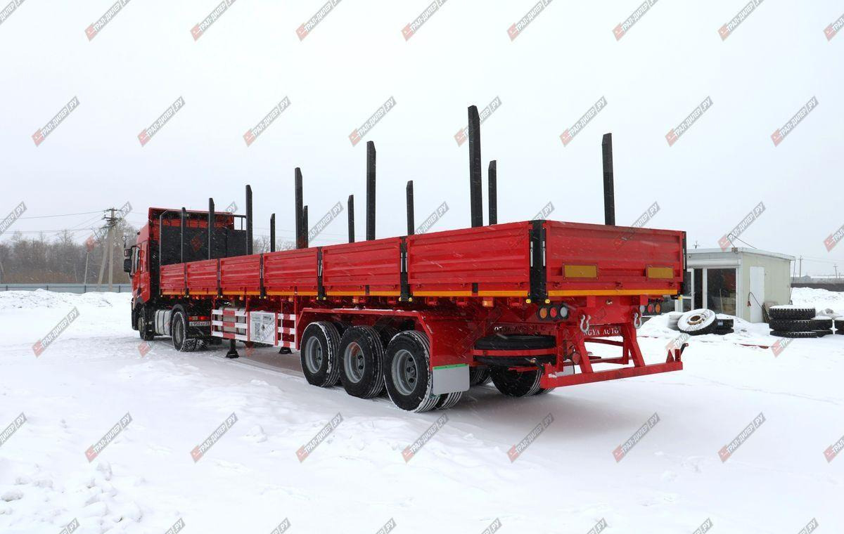 Новый Бортовой полуприцеп/ Платформа Tongyada CTY9603LBS: фото 7 Новый Бортовой полуприцеп/ Платформа Tongyada CTY9603LBS: фото 7