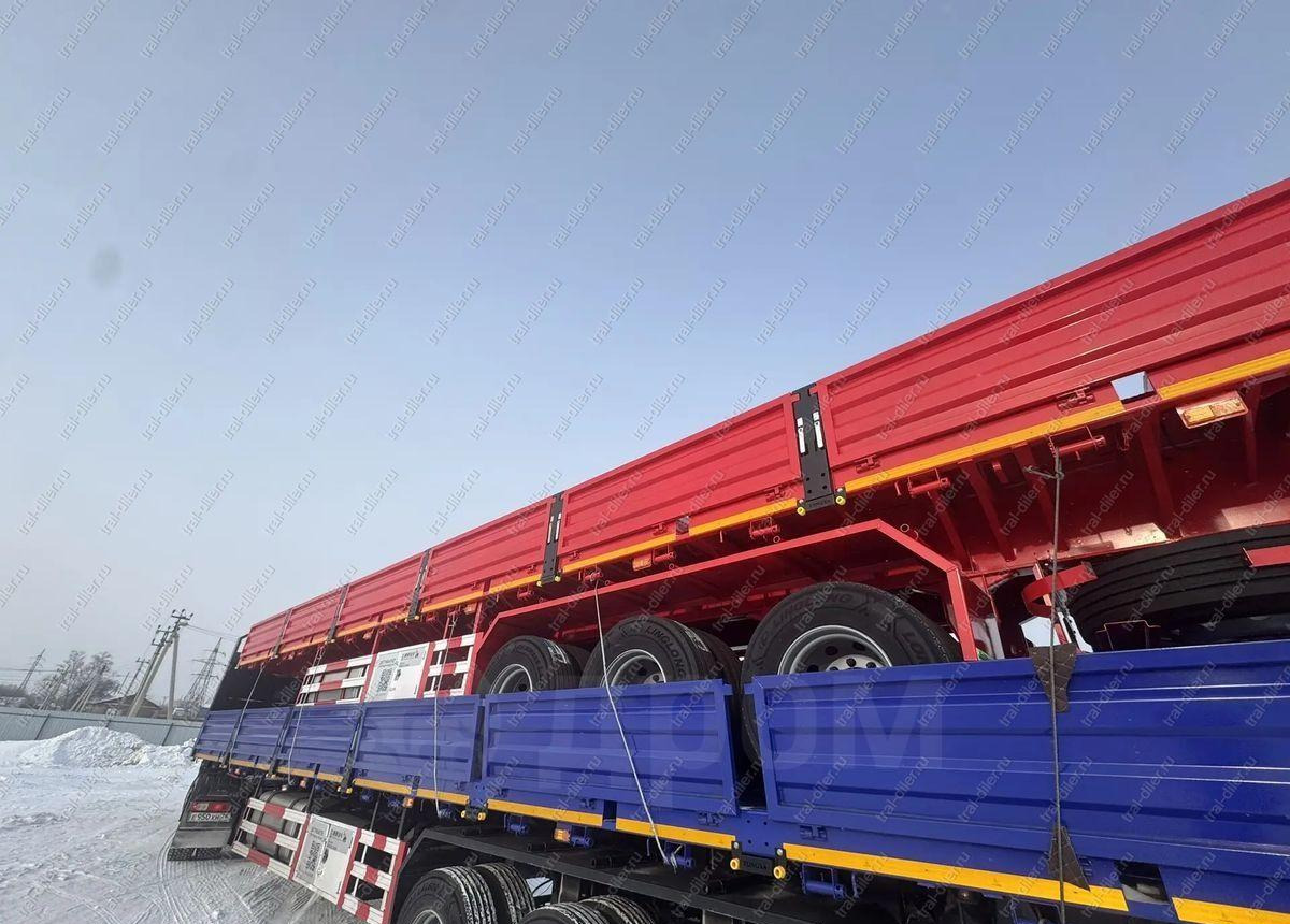 Новый Бортовой полуприцеп/ Платформа Tongyada CTY9704LBS: фото 7 Новый Бортовой полуприцеп/ Платформа Tongyada CTY9704LBS: фото 7