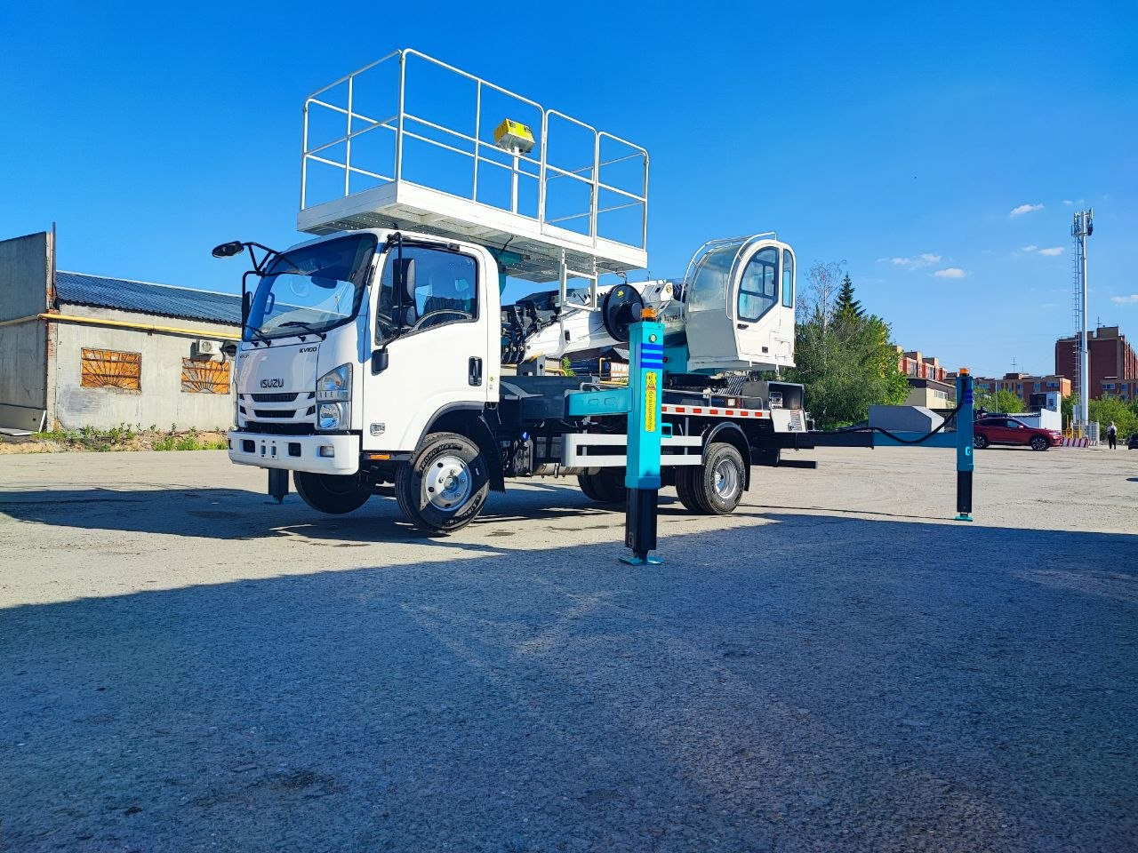 Новый Автовышка ISUZU KV100: фото 8 Новый Автовышка ISUZU KV100: фото 8