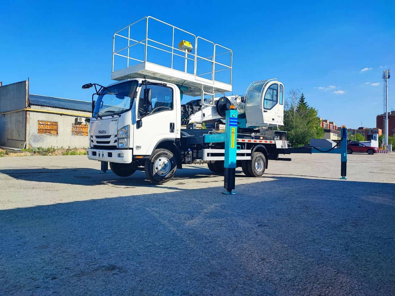 Новый Автовышка ISUZU KV100: фото 7 Новый Автовышка ISUZU KV100: фото 7