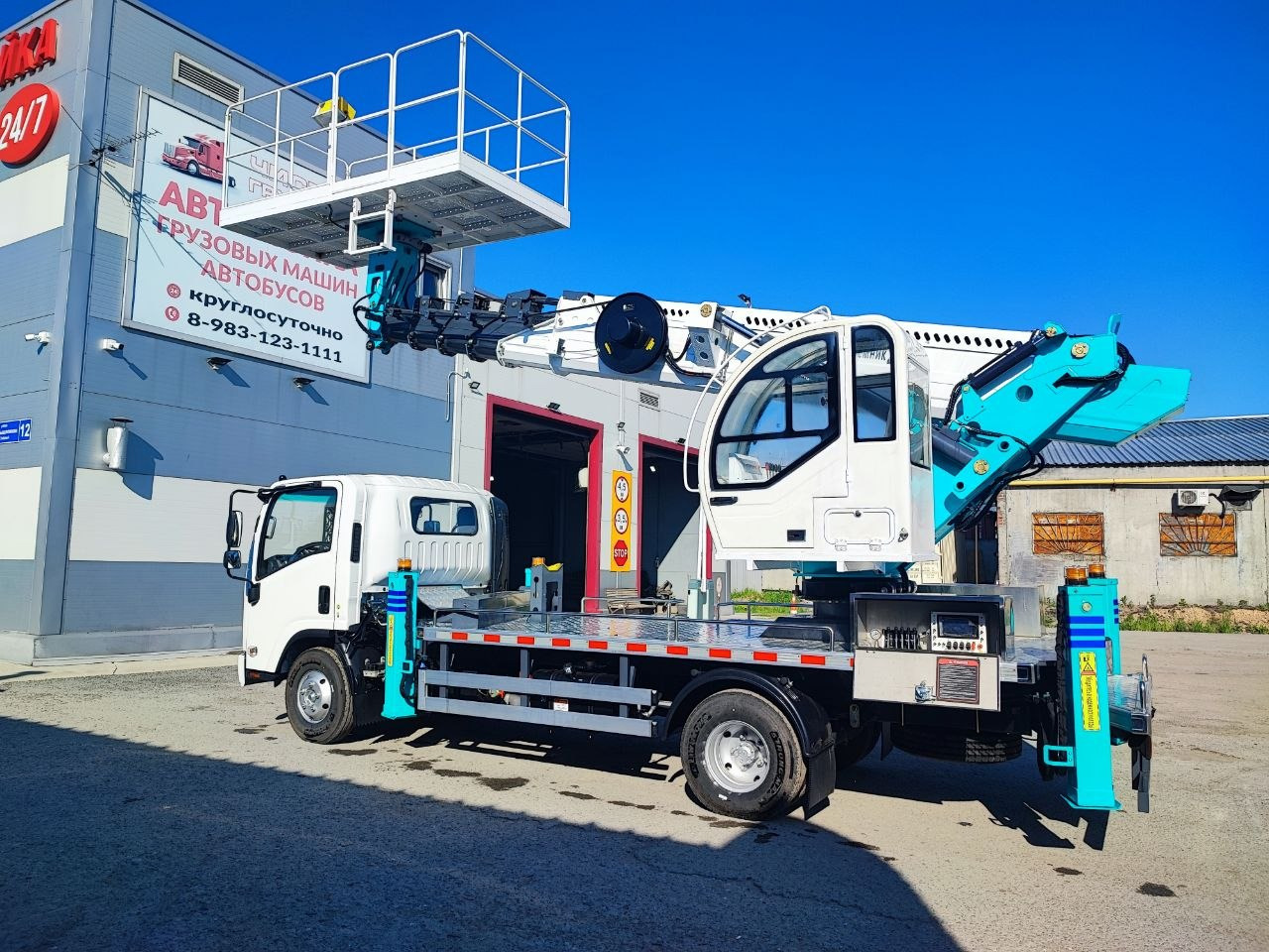 Новый Автовышка ISUZU KV100: фото 10 Новый Автовышка ISUZU KV100: фото 10