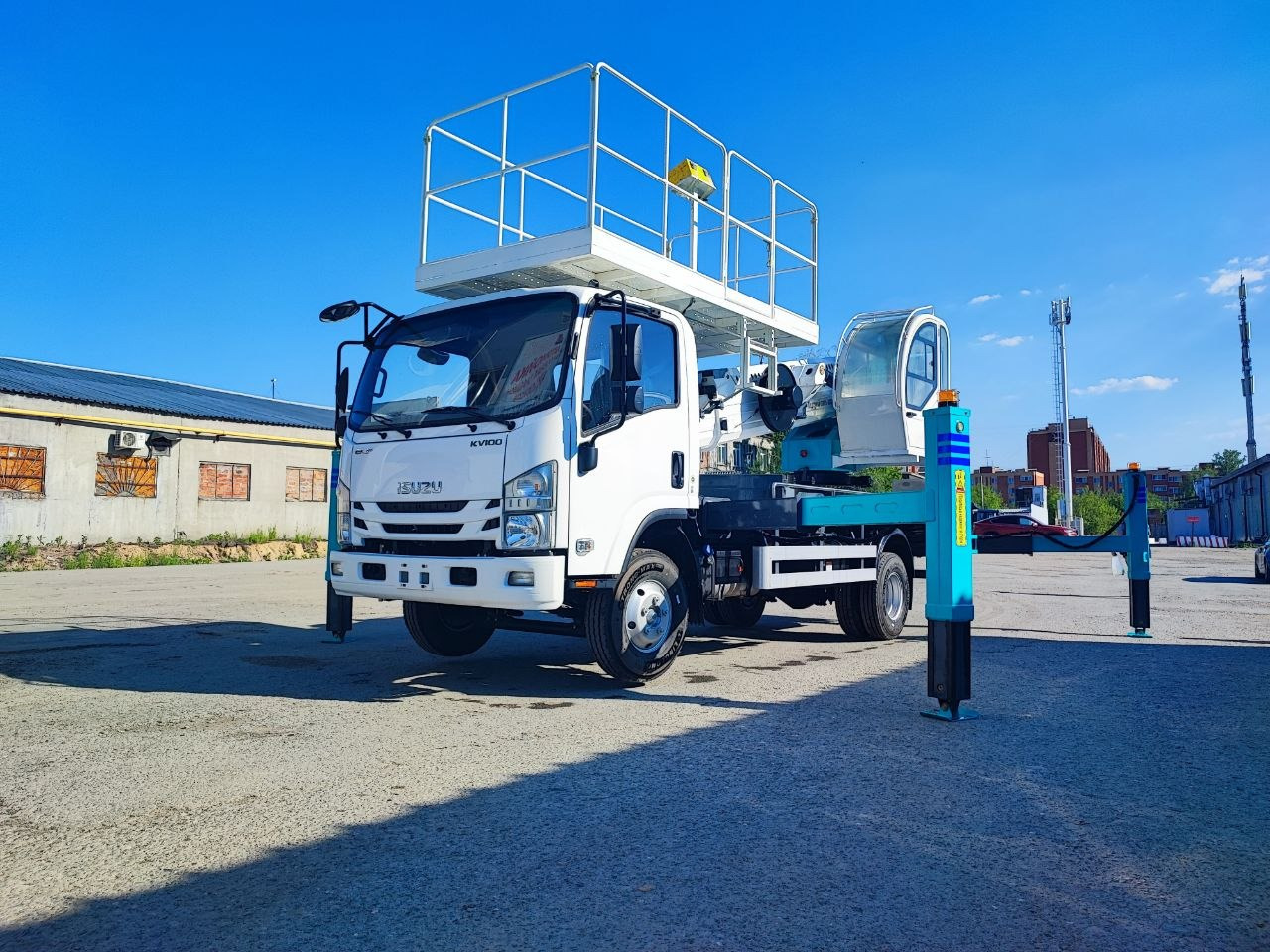 Новый Автовышка ISUZU KV100: фото 9 Новый Автовышка ISUZU KV100: фото 9