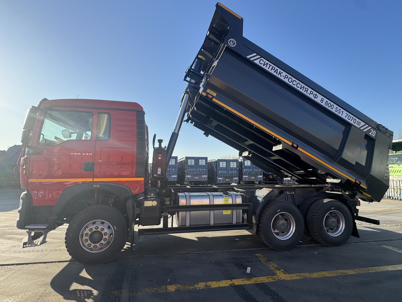Новый Самосвал HOWO T5G 6×4: фото 10 Новый Самосвал HOWO T5G 6×4: фото 10