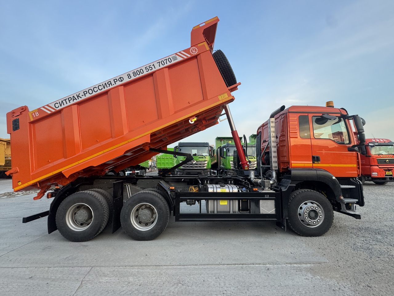 Новый Самосвал SITRAK C7H 6×4: фото 7 Новый Самосвал SITRAK C7H 6×4: фото 7