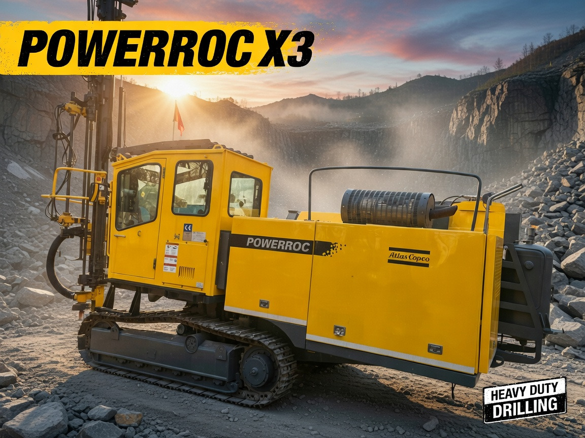 ATLAS Copco Powerock 660 - Установка горизонтально-направленного бурения (ГНБ): фото 1 ATLAS Copco Powerock 660 - Установка горизонтально-направленного бурения (ГНБ): фото 1