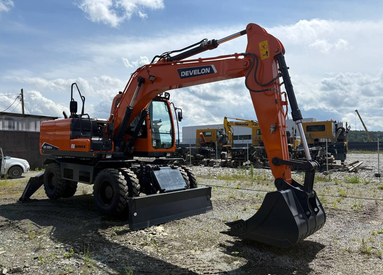 Develon DX150W-7B - Колёсный экскаватор: фото 2 Develon DX150W-7B - Колёсный экскаватор: фото 2
