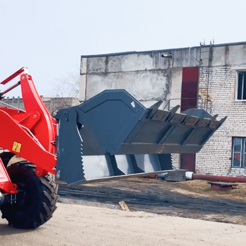 Челюстной ковш 4 в 1 на погрузчик - Ковш для погрузчика: фото 4 Челюстной ковш 4 в 1 на погрузчик - Ковш для погрузчика: фото 4