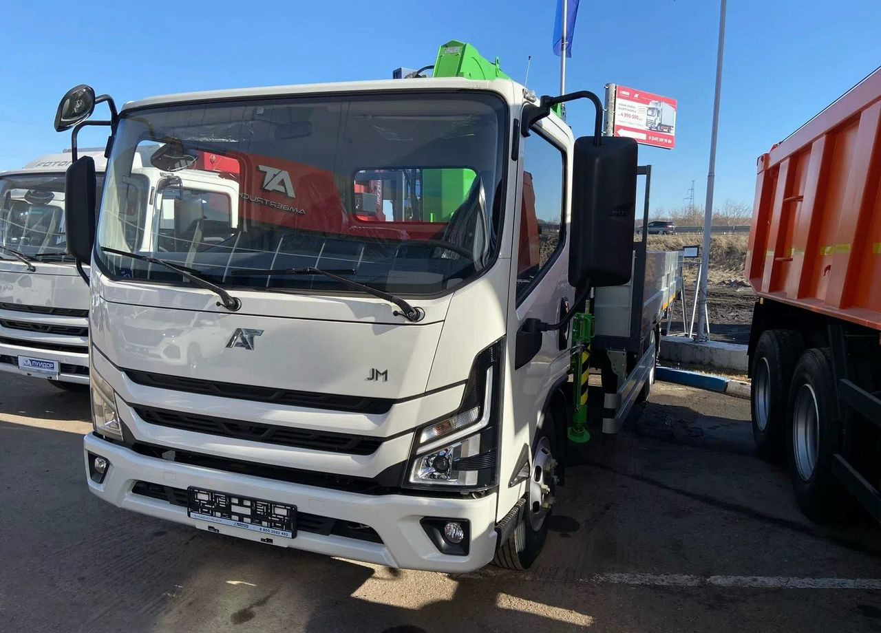 Новый Бортовой грузовик/ Платформа, Автоманипулятор Ambertruck JM93: фото 9