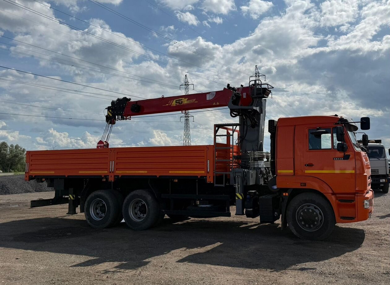 КАМАЗ 65115 - Бортовой грузовик/ Платформа, Автоманипулятор: фото 1 КАМАЗ 65115 - Бортовой грузовик/ Платформа, Автоманипулятор: фото 1