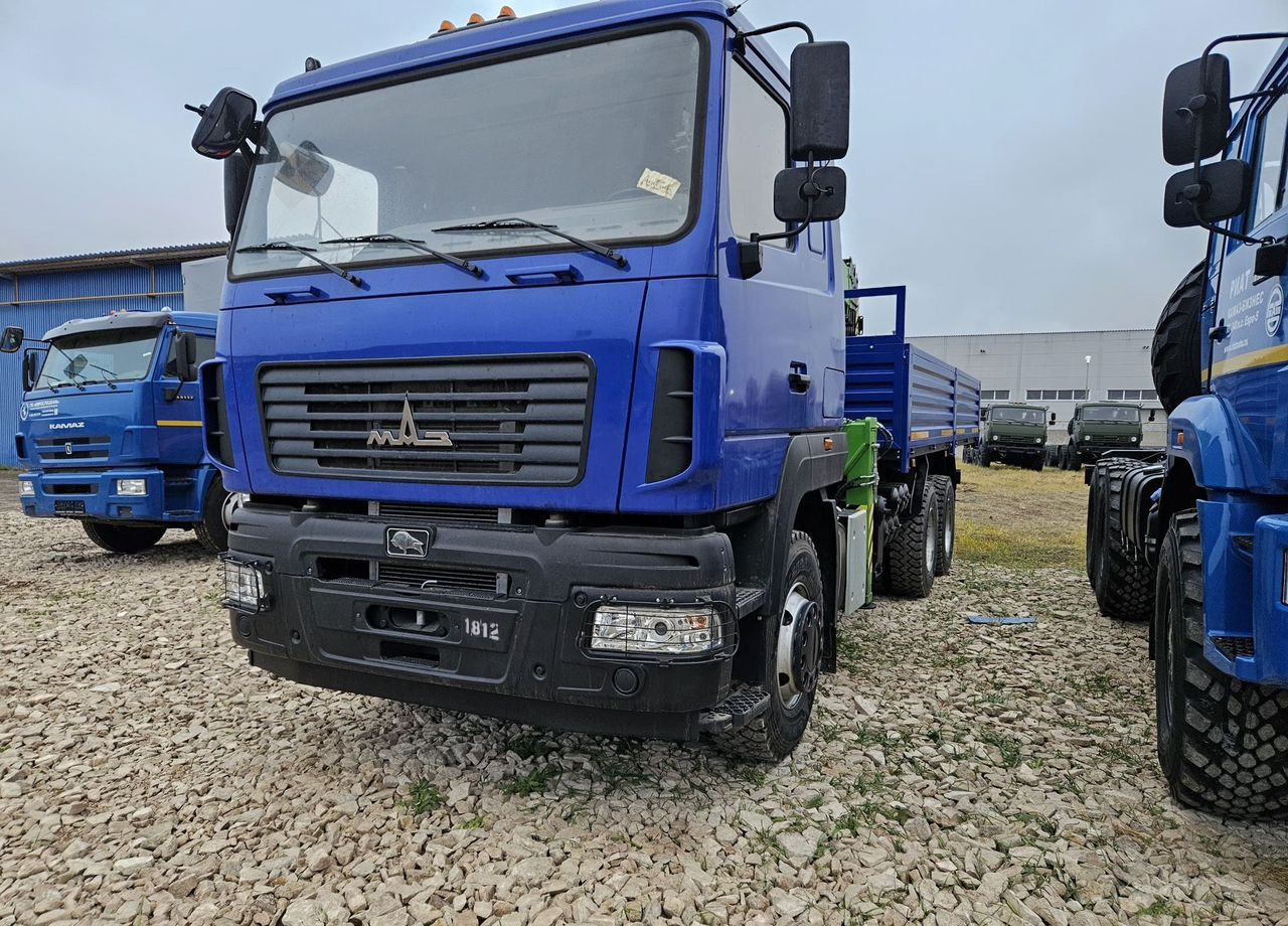МАЗ 6312C5-8525-012 - Бортовой грузовик/ Платформа, Автоманипулятор: фото 3 МАЗ 6312C5-8525-012 - Бортовой грузовик/ Платформа, Автоманипулятор: фото 3