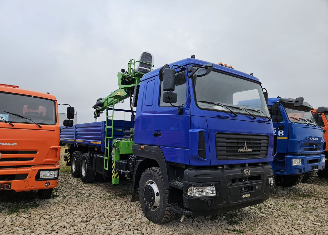 МАЗ 6312C5-8525-012 - Бортовой грузовик/ Платформа, Автоманипулятор: фото 1 МАЗ 6312C5-8525-012 - Бортовой грузовик/ Платформа, Автоманипулятор: фото 1