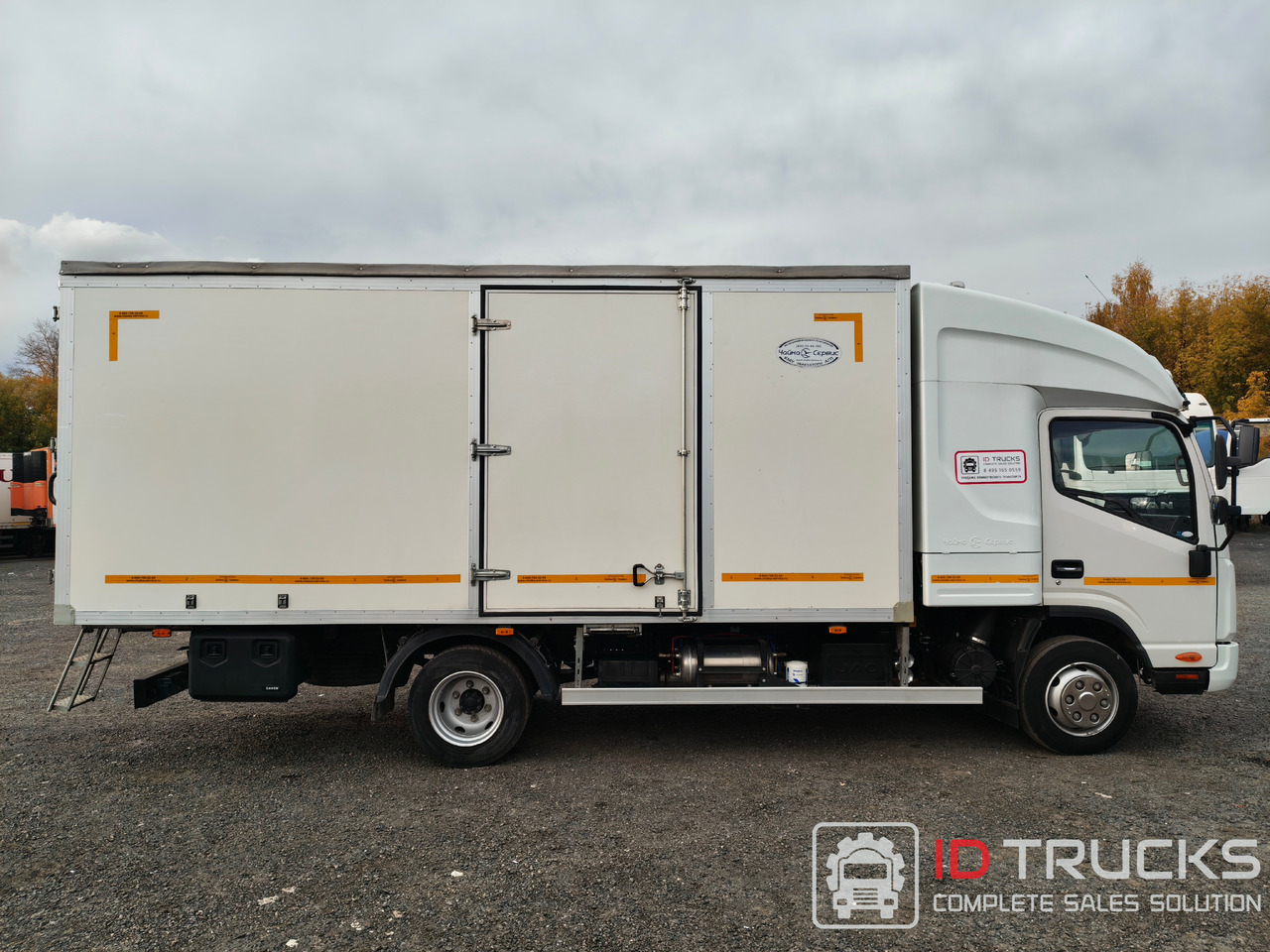 Промтоварный фургон JAC N75 (GEF-6046J0), 2018 - Грузовик с закрытым кузовом: фото 4 Промтоварный фургон JAC N75 (GEF-6046J0), 2018 - Грузовик с закрытым кузовом: фото 4
