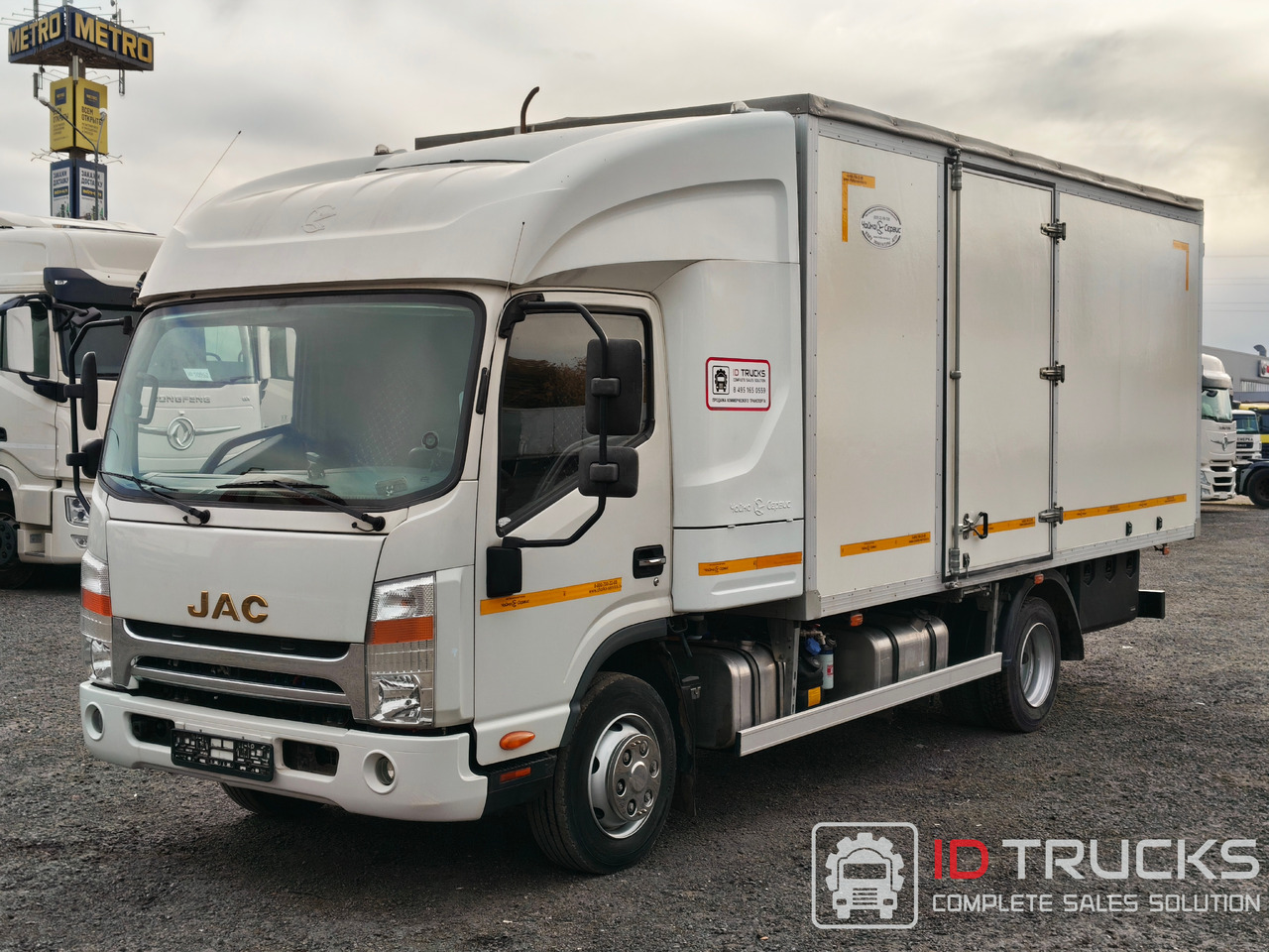Промтоварный фургон JAC N75 (GEF-6046J0), 2018 - Грузовик с закрытым кузовом: фото 1 Промтоварный фургон JAC N75 (GEF-6046J0), 2018 - Грузовик с закрытым кузовом: фото 1