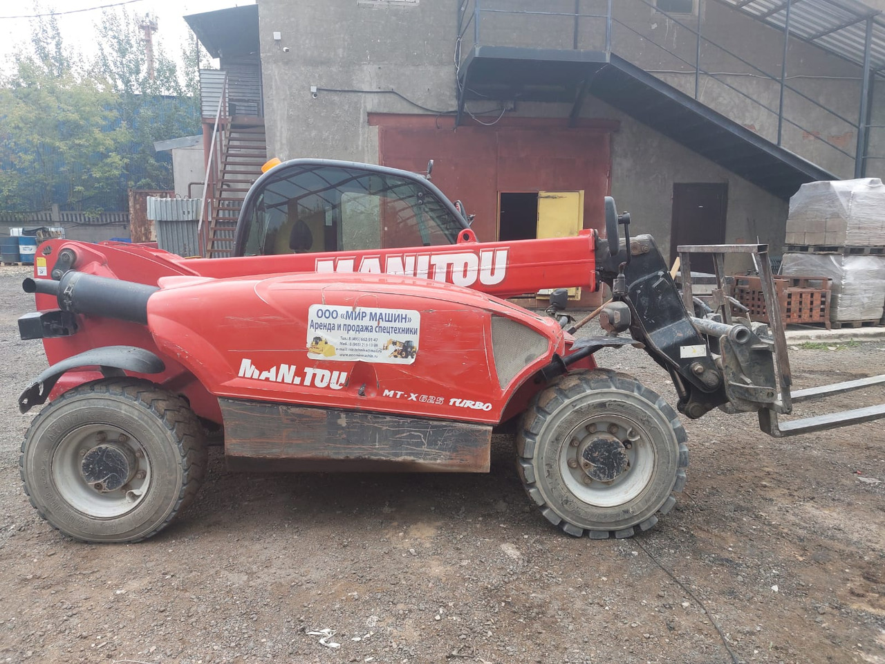 Телескопический погрузчик Manitou MT-X 625 T. АРЕНДА - Телескопический погрузчик: фото 4 Телескопический погрузчик Manitou MT-X 625 T. АРЕНДА - Телескопический погрузчик: фото 4