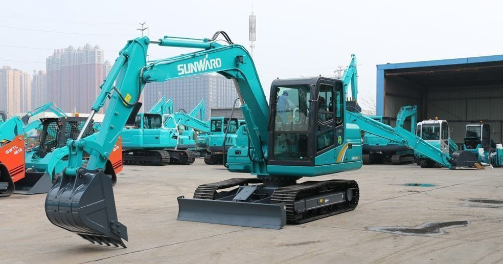SUNWARD SWE 80E - Мини-экскаватор: фото 1 SUNWARD SWE 80E - Мини-экскаватор: фото 1