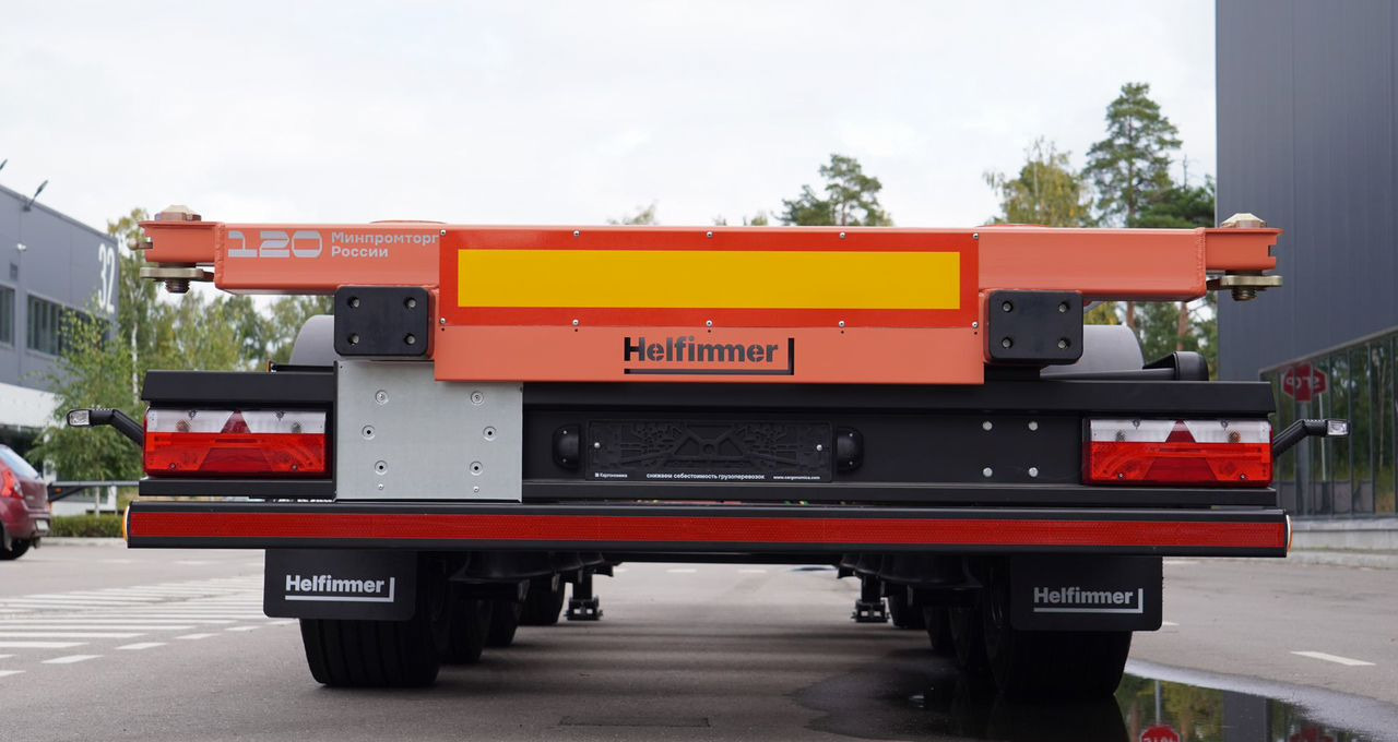 Новый Полуприцеп контейнеровоз (BDF, сменный кузов) HELFIMMER Container: фото 9