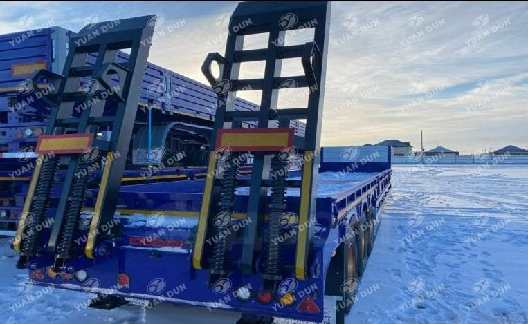ICE BEAR Полуприцеп-трал с трапами AMUR LYR9606TDP - Низкорамный полуприцеп: фото 2 ICE BEAR Полуприцеп-трал с трапами AMUR LYR9606TDP - Низкорамный полуприцеп: фото 2
