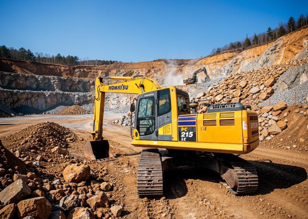 Komatsu PC215LC-10M0 - Гусеничный экскаватор: фото 1 Komatsu PC215LC-10M0 - Гусеничный экскаватор: фото 1