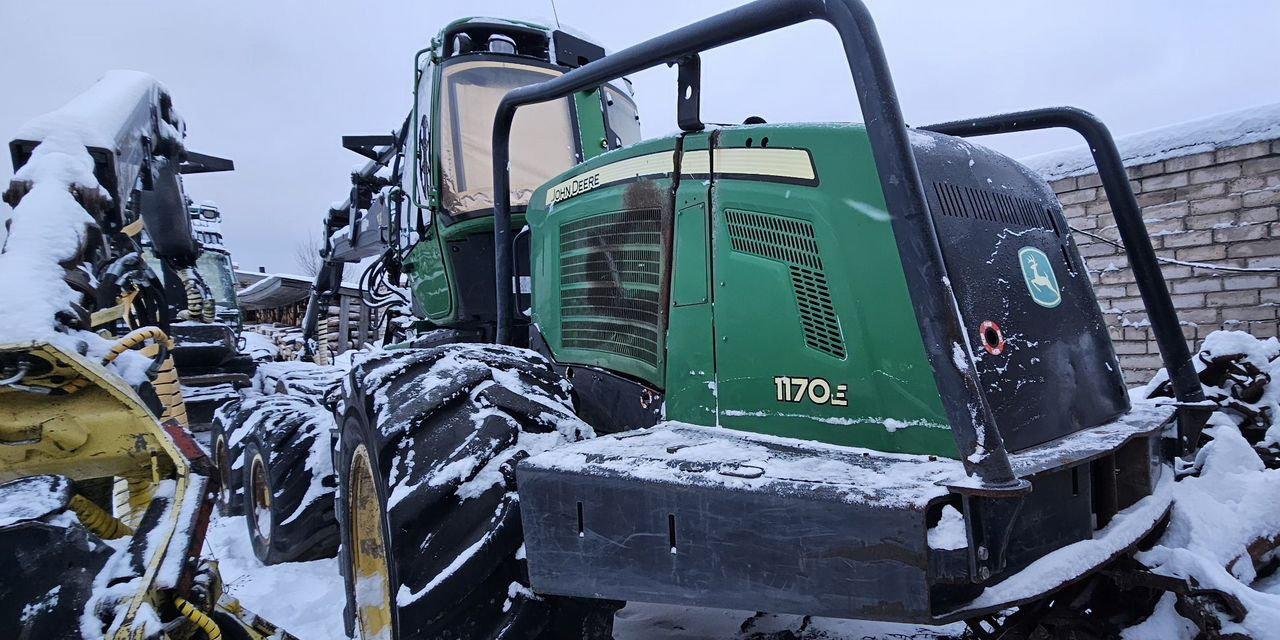 Форвардер John Deere 1170/1210E: фото 31