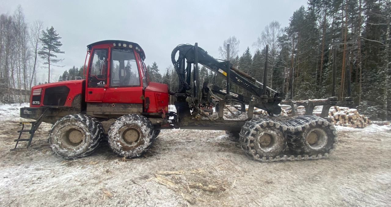 Новый Форвардер Komatsu 875: фото 24 Новый Форвардер Komatsu 875: фото 24