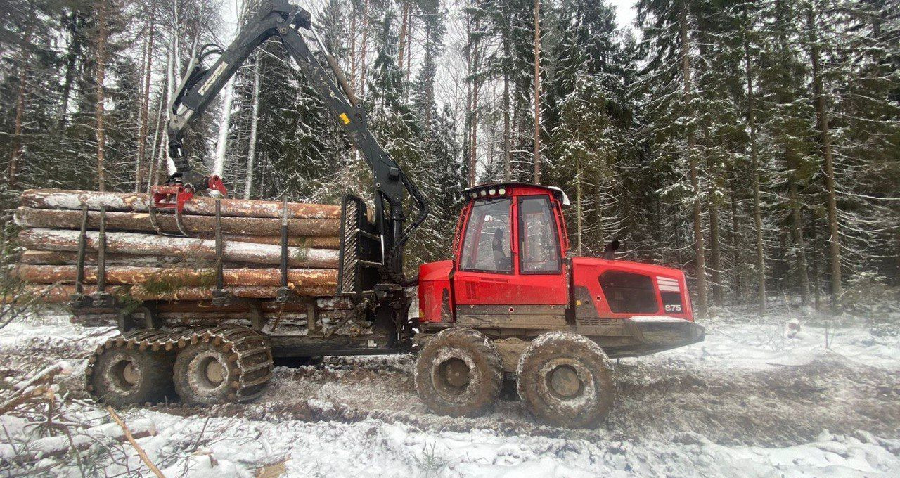 Новый Форвардер Komatsu 875: фото 26 Новый Форвардер Komatsu 875: фото 26