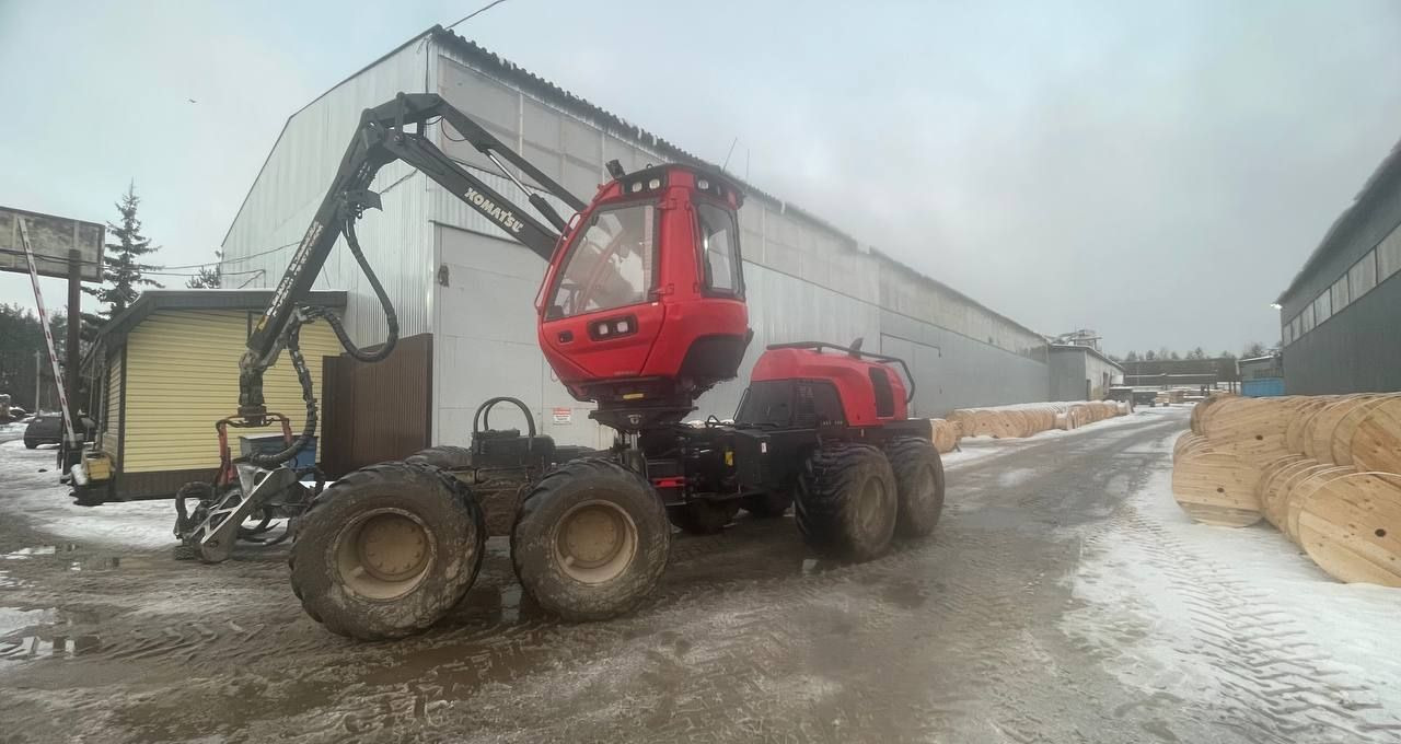 Новый Форвардер Komatsu 875: фото 17 Новый Форвардер Komatsu 875: фото 17