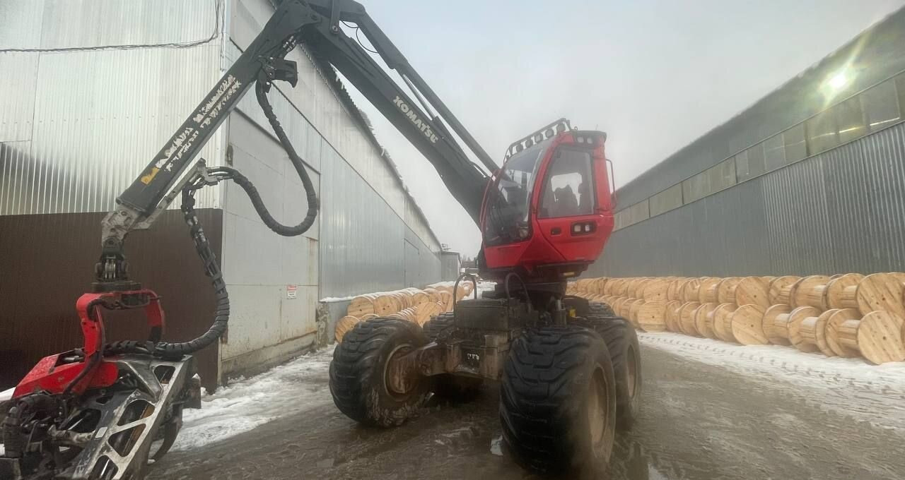 Новый Форвардер Komatsu 875: фото 11 Новый Форвардер Komatsu 875: фото 11